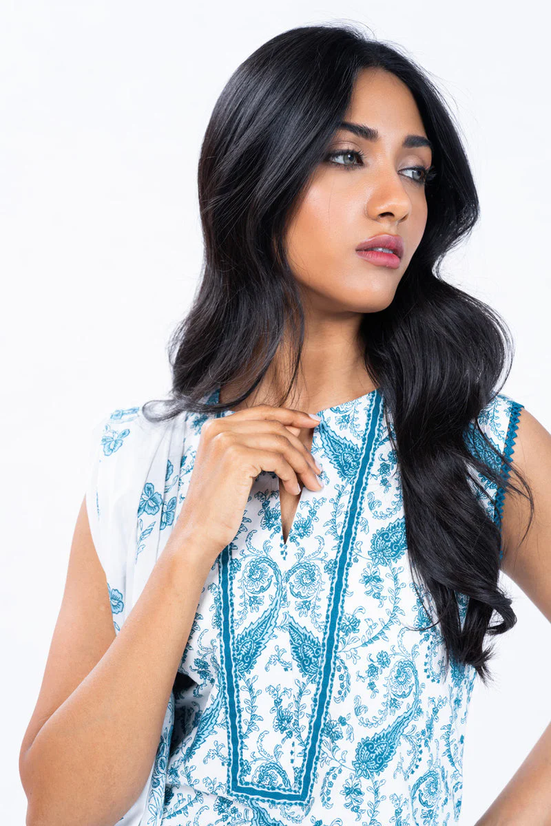 3 Pc Printed Lawn Suit - Image 4