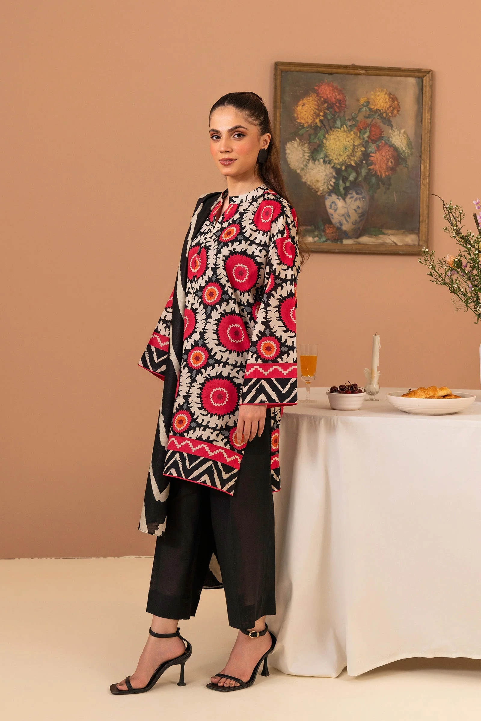 3 Piece Printed Lawn Suit - Image 6