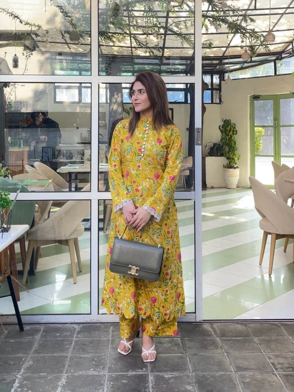 Cambric Lawn Printed 2pc - Image 3