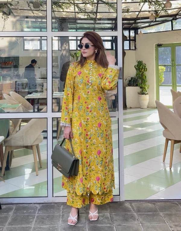 Cambric Lawn Printed 2pc - Image 5