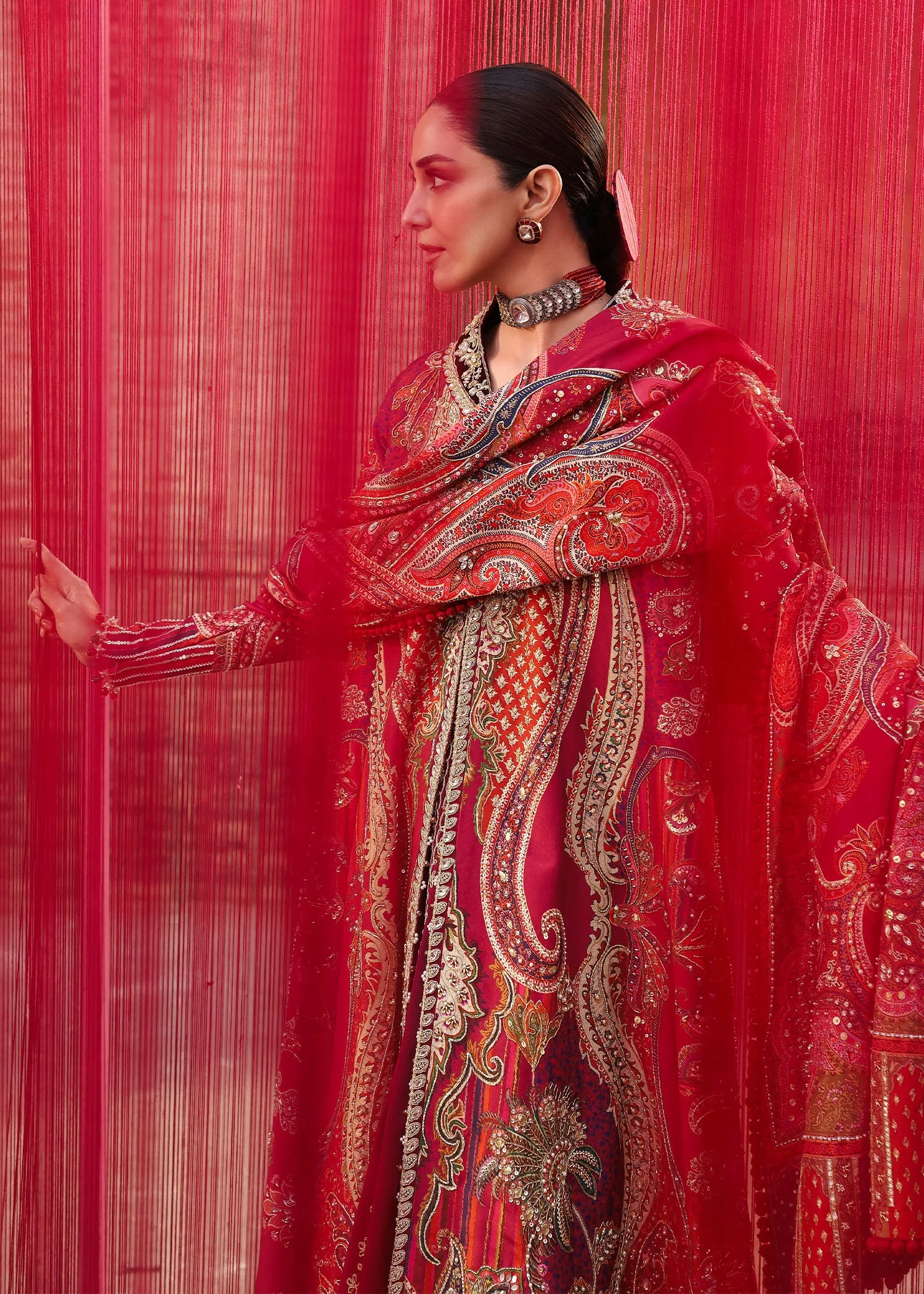 JHILMIL WEDDING UNSTITCHED - Image 5