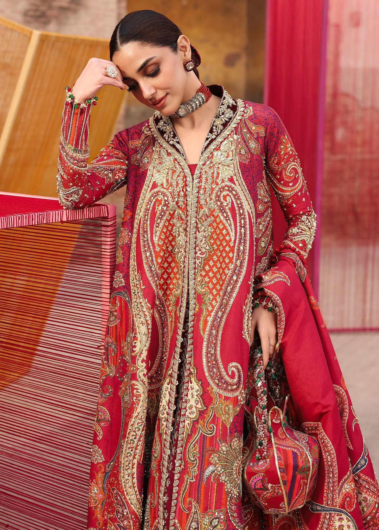 JHILMIL WEDDING UNSTITCHED - Image 6