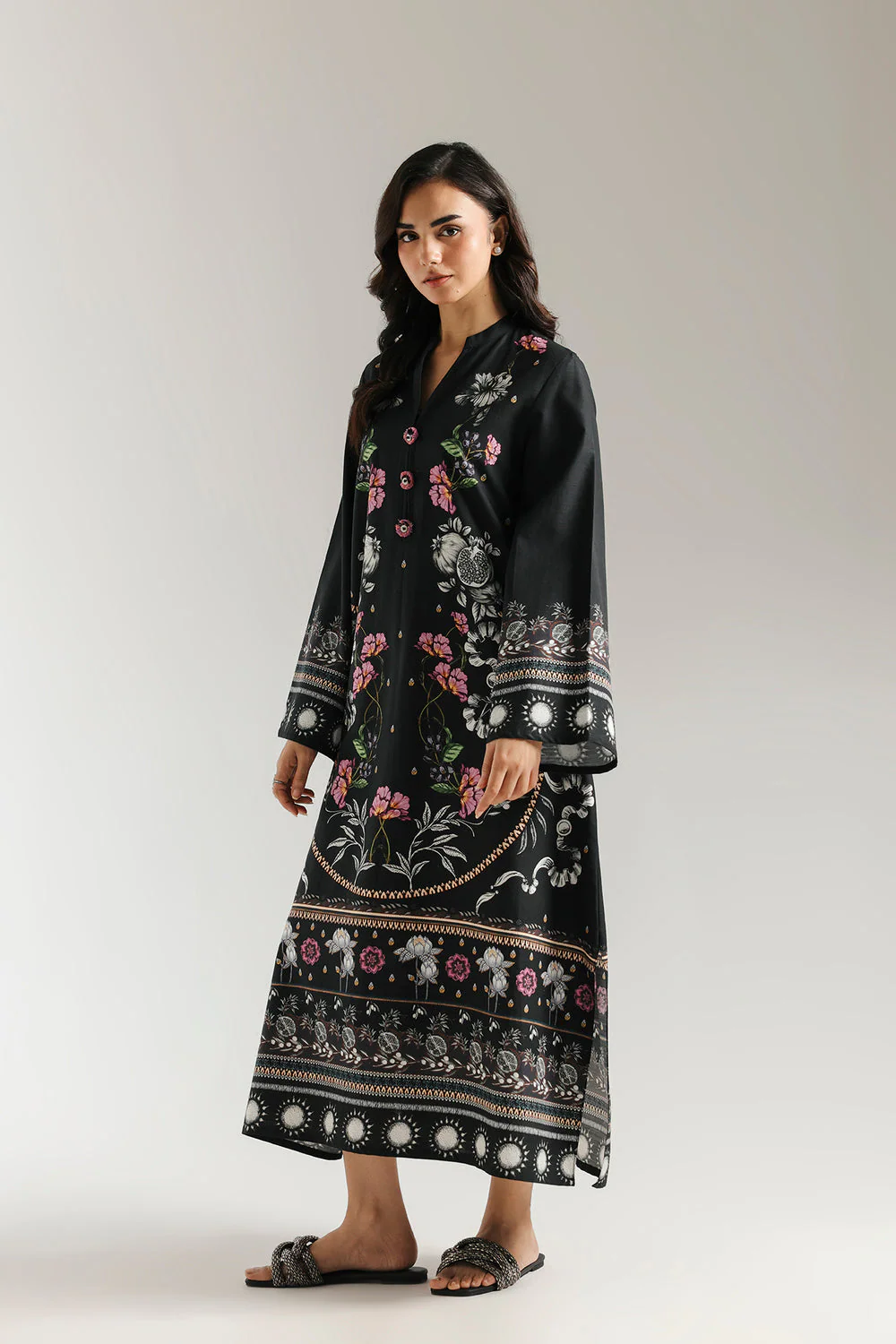 PRINTED DRESS - Image 3