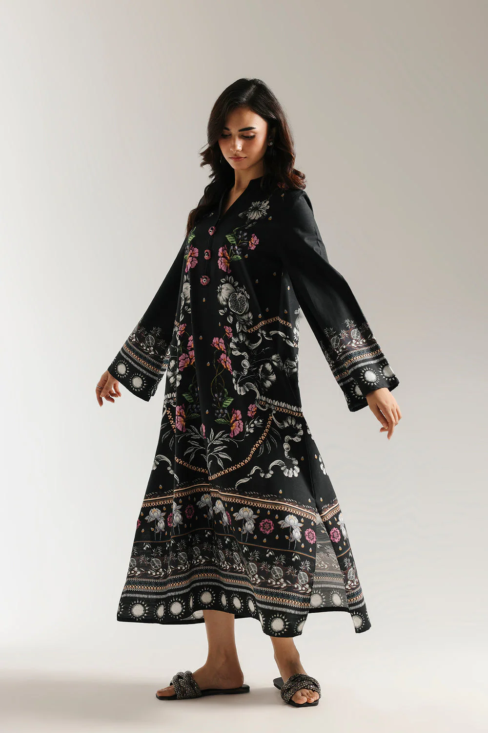 PRINTED DRESS - Image 5