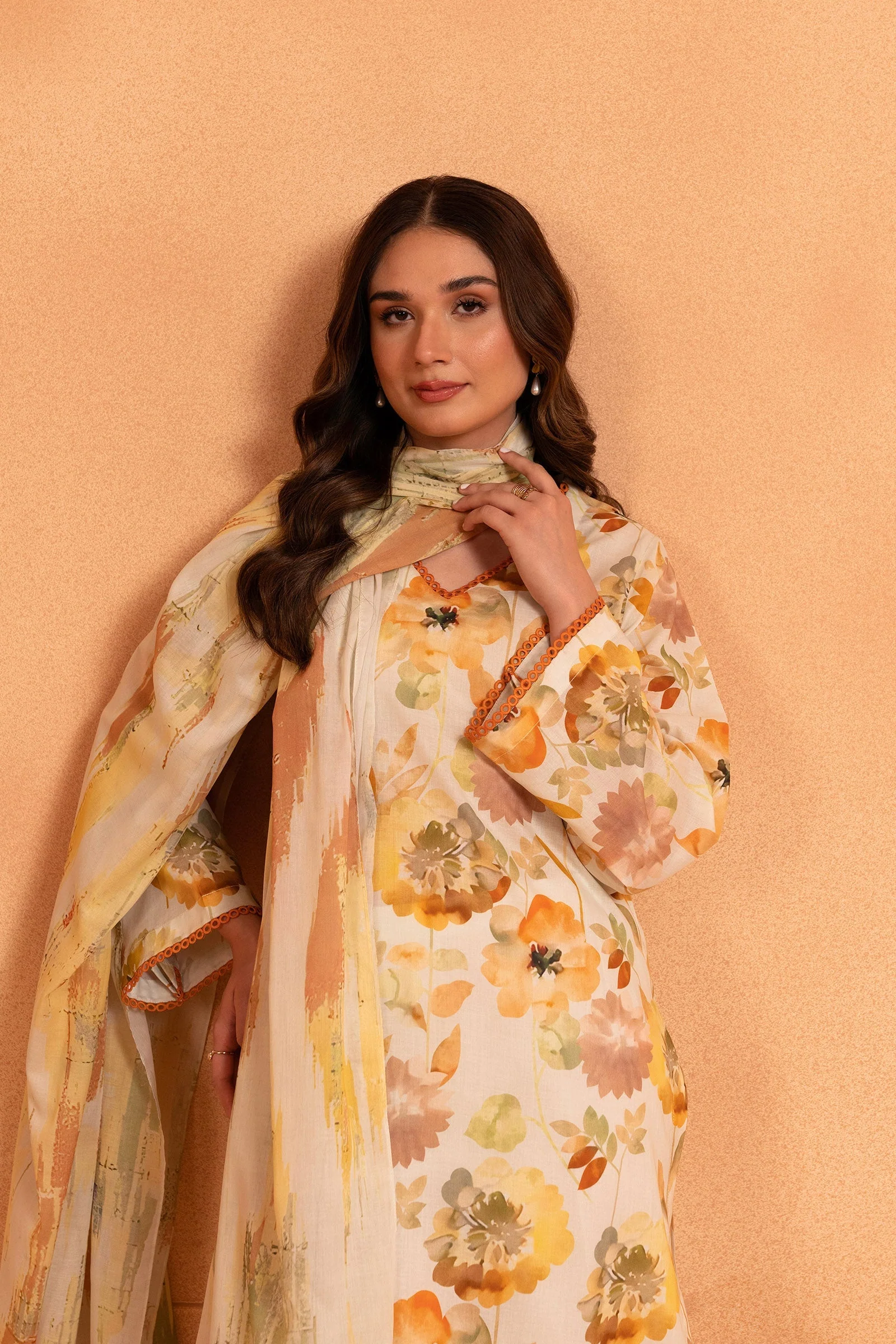 Printed Lawn Unstitched Suit (2 PC) - Image 5