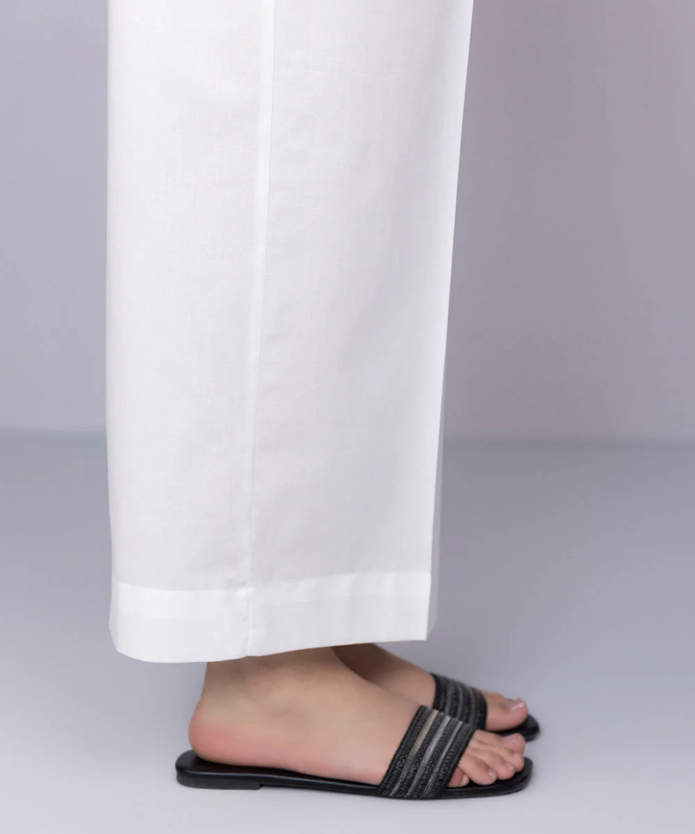 SAPPHIRE CAMBRIC CULOTTES TROUSER - Image 4