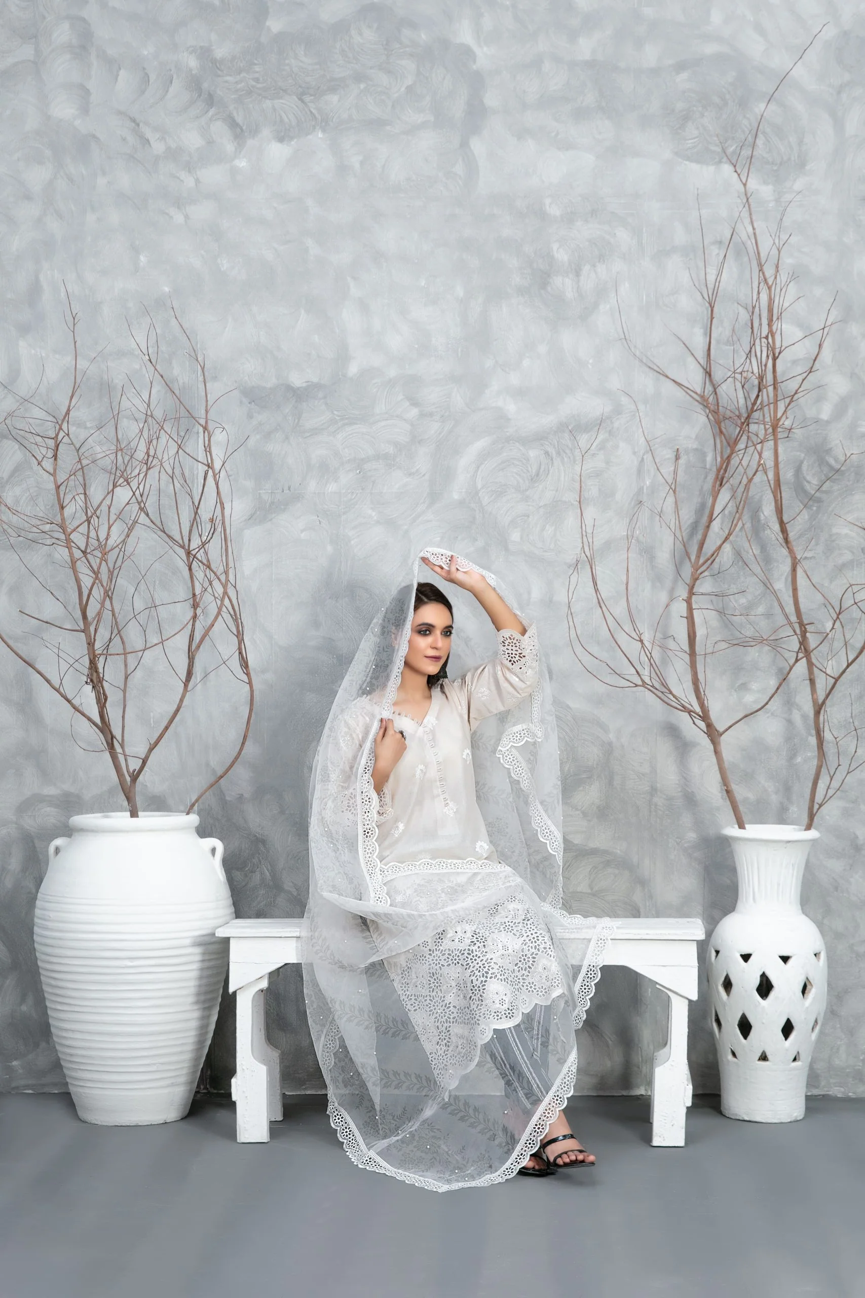 TAWAKKAL SAMAR EMBROIDERED LAWN - Image 3